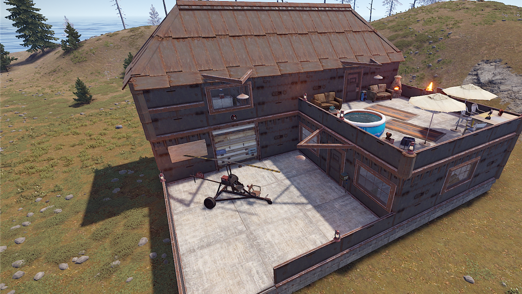 Die Außenansicht von Raidable Base 10 von bluestorm-x