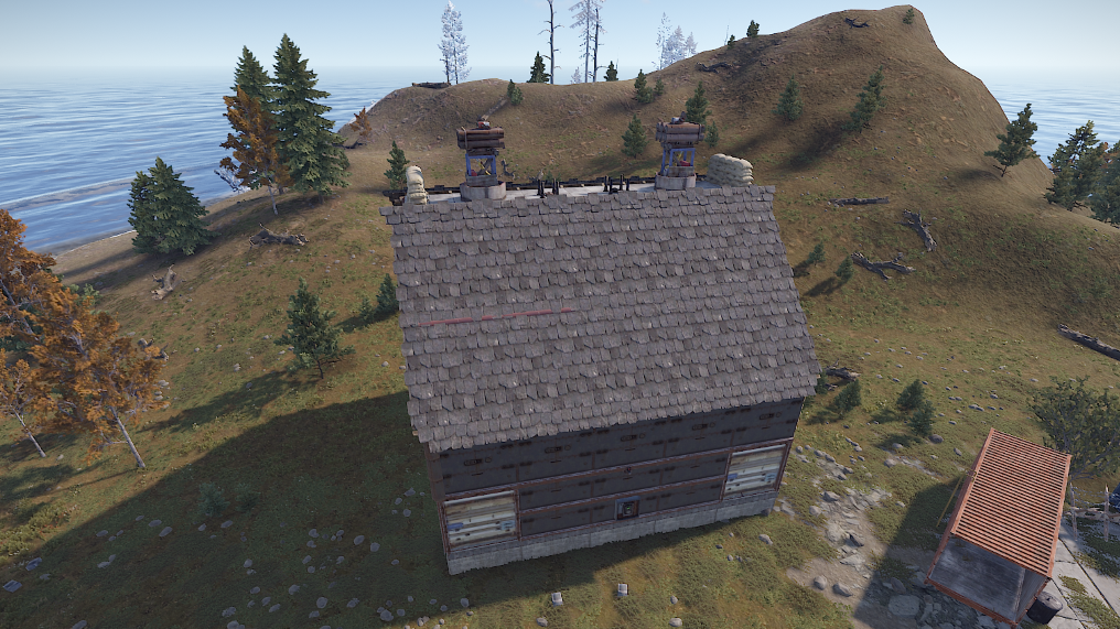 Draufsicht der Raidable Base 1 von bluestorm-x