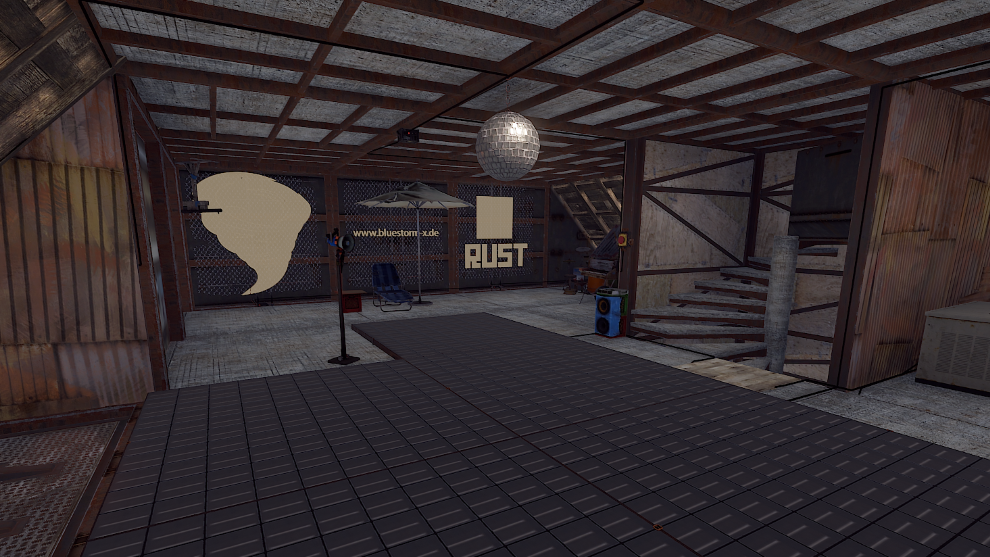 Obere Etage der Raidable Base 1 von bluestorm-x