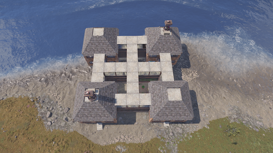 Die Draufsicht der Raidable Base 7 von bluestorm-x