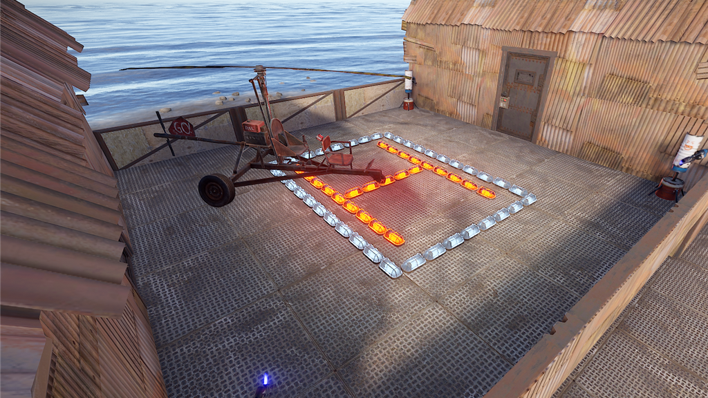 Der Dekorative Minikopter Landeplatz von Raidable Base 9 von bluestorm-x